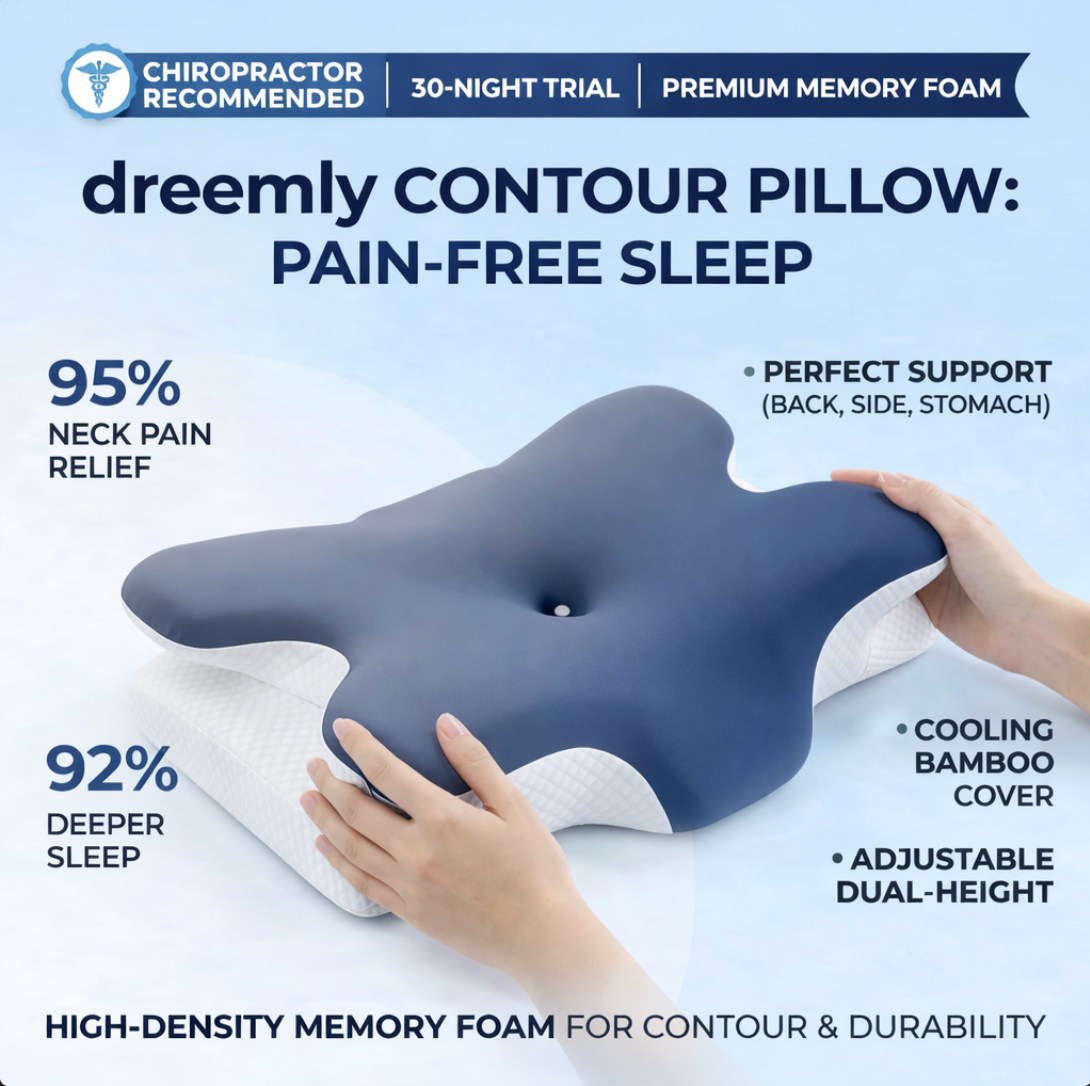 Cloud Comfort Pillow 2.0™ - Breathe Easy, Sleep Better!